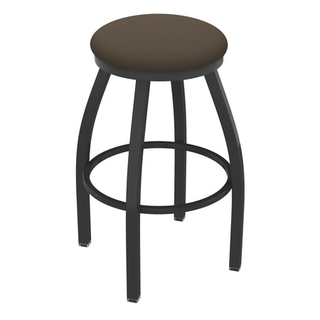HOLLAND BAR STOOL CO 36" Swivel X-Tall Bar Stool, Pewter Finish, Canter Earth Seat X802